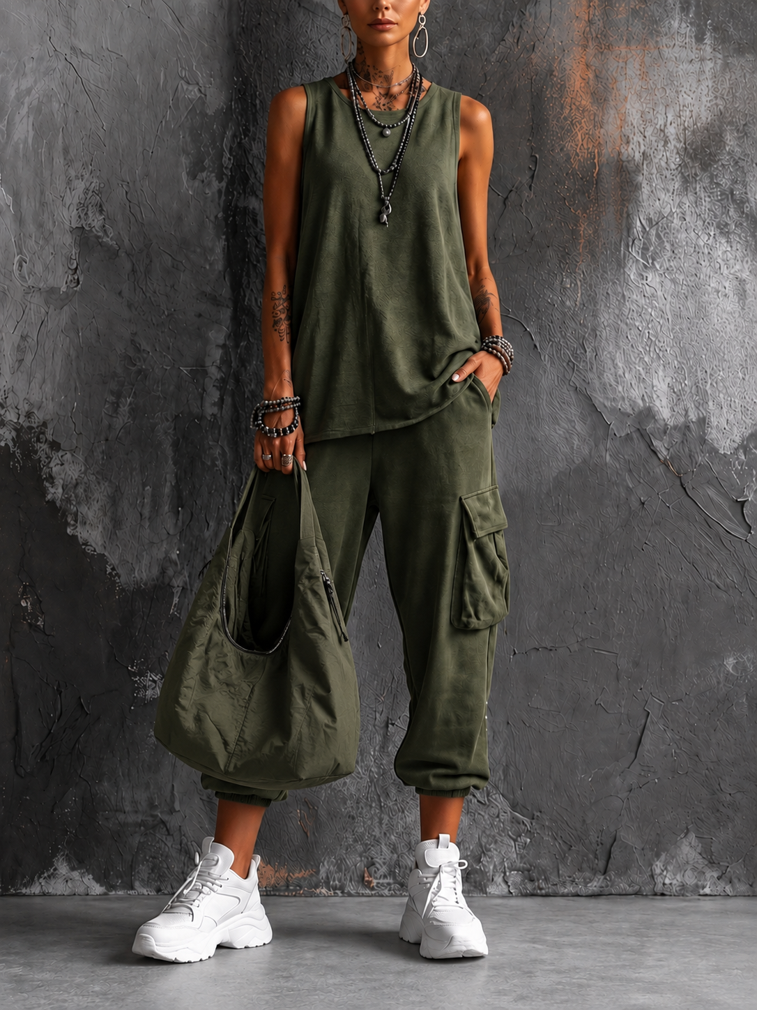 Conjunto Camisa y Pantalón Fluido de Lino de Bambú