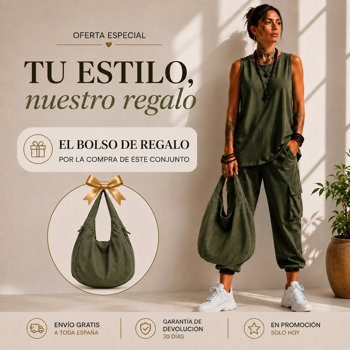 Conjunto Camisa y Pantalón Fluido de Lino de Bambú