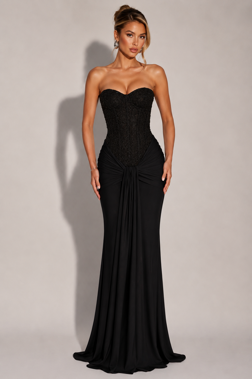 Vestido Maxi Corsé Brisa Tania