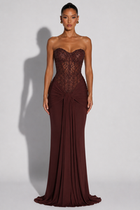 Vestido Maxi Corsé Brisa Tania