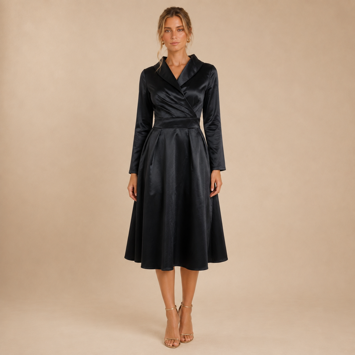 Vestido Midi Cruzado