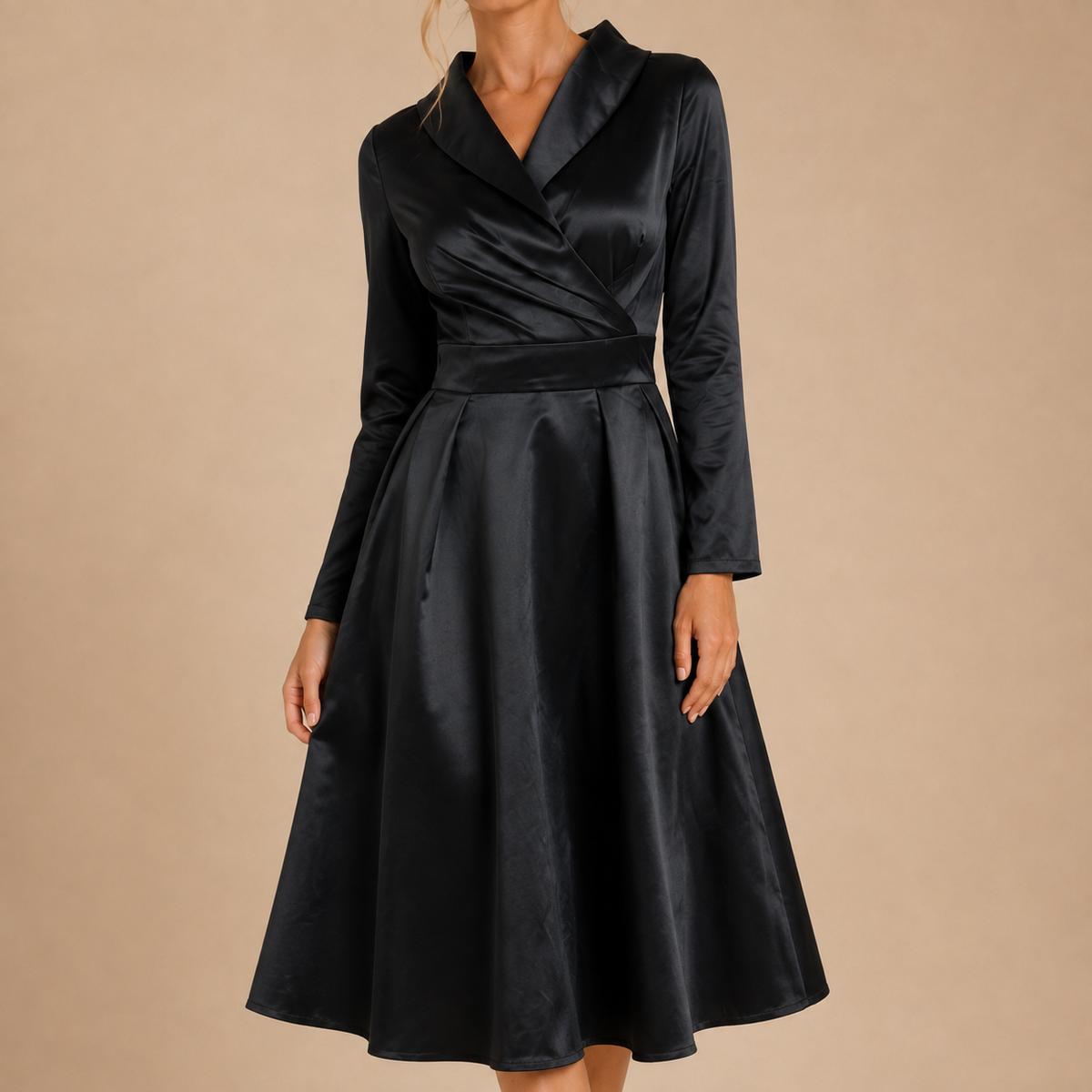 Vestido Midi Cruzado