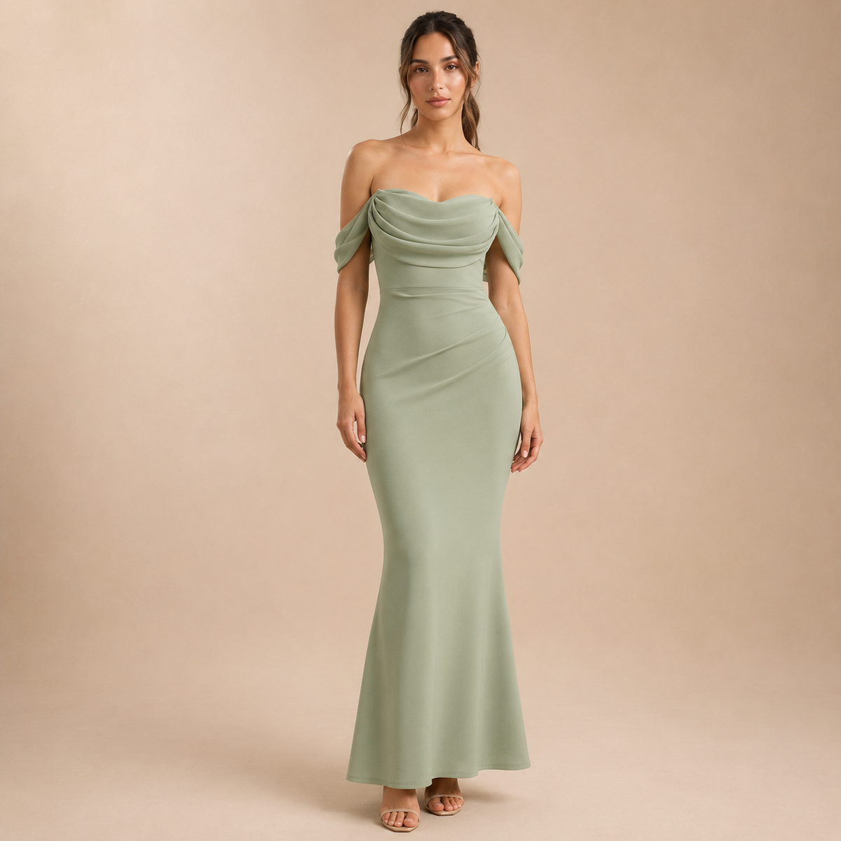 Vestido Maxi Bardot Ivana