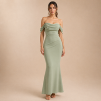 Vestido Maxi Bardot Ivana