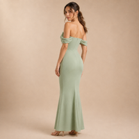 Vestido Maxi Bardot Ivana