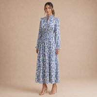 Vestido Maxi Floral Nadia