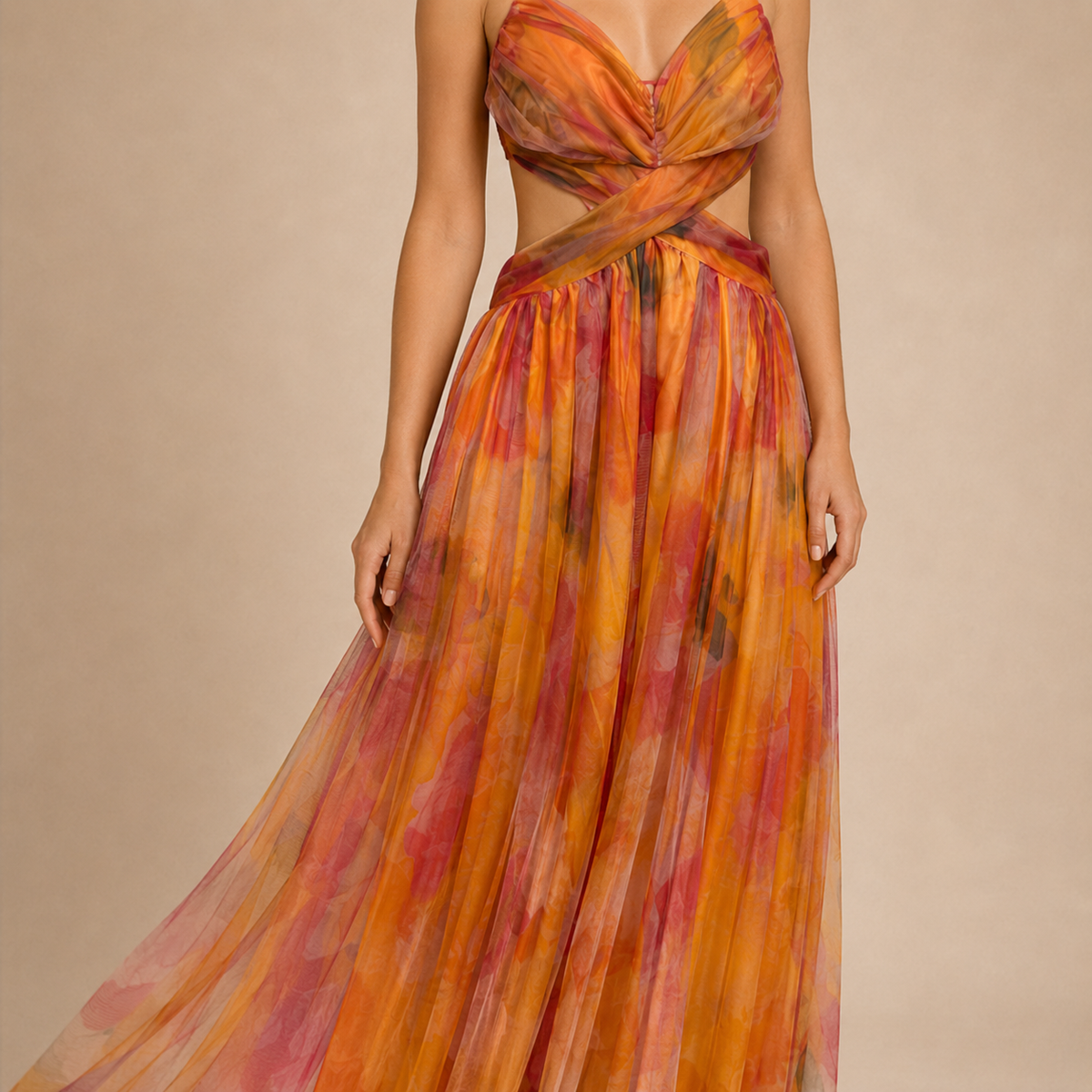 Vestido Maxi Cut Out Helena