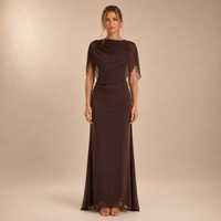 Vestido Maxi Capa
