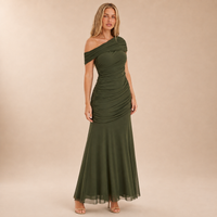 Vestido Maxi Drapeado Aitana