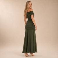 Vestido Maxi Drapeado Aitana