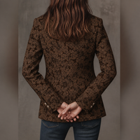 Blazer Jacquard Entallado