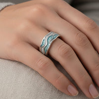 Anillo Inspirado en el Océano
