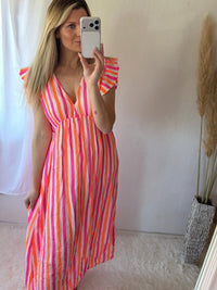 Vestido Maxi Rayas Isabel