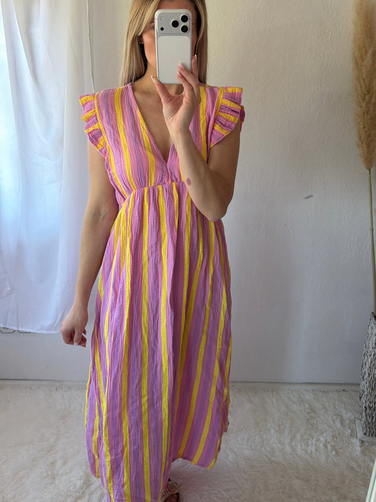 Vestido Maxi Rayas Andrea