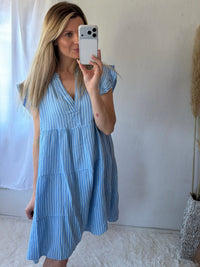 Vestido Mini Rayas Paloma