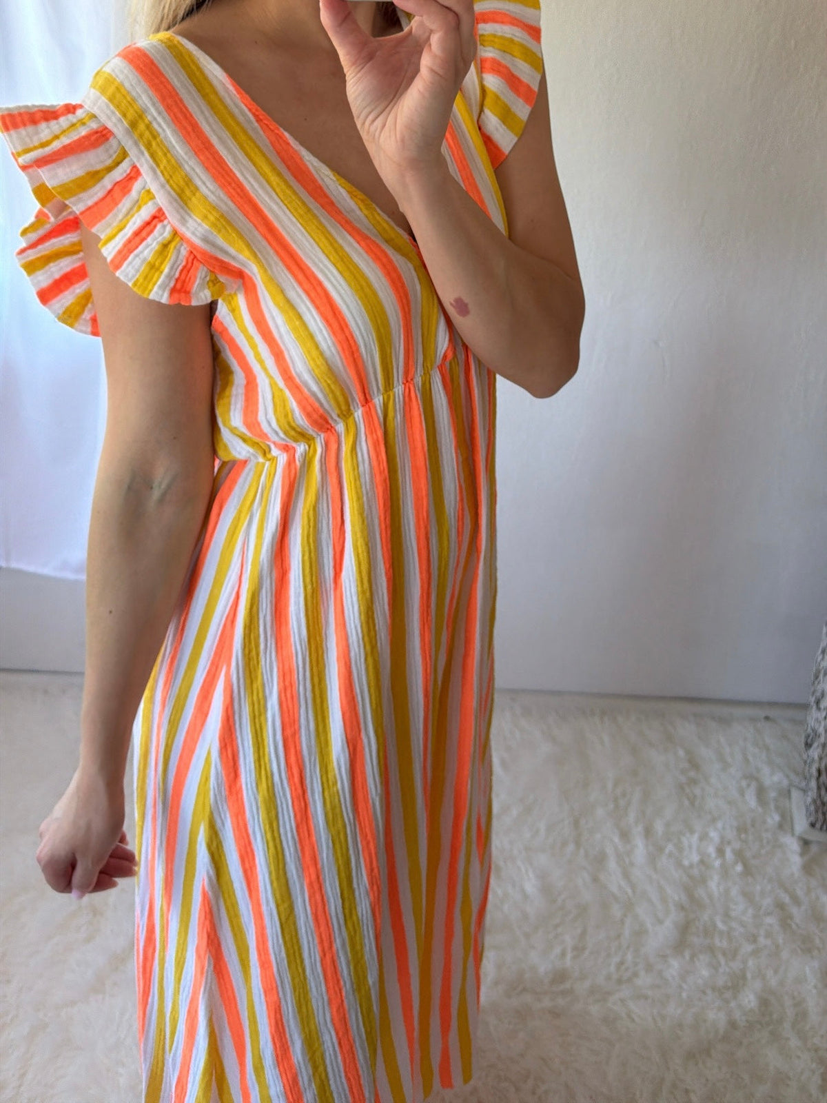 Vestido Maxi Rayas Jimena