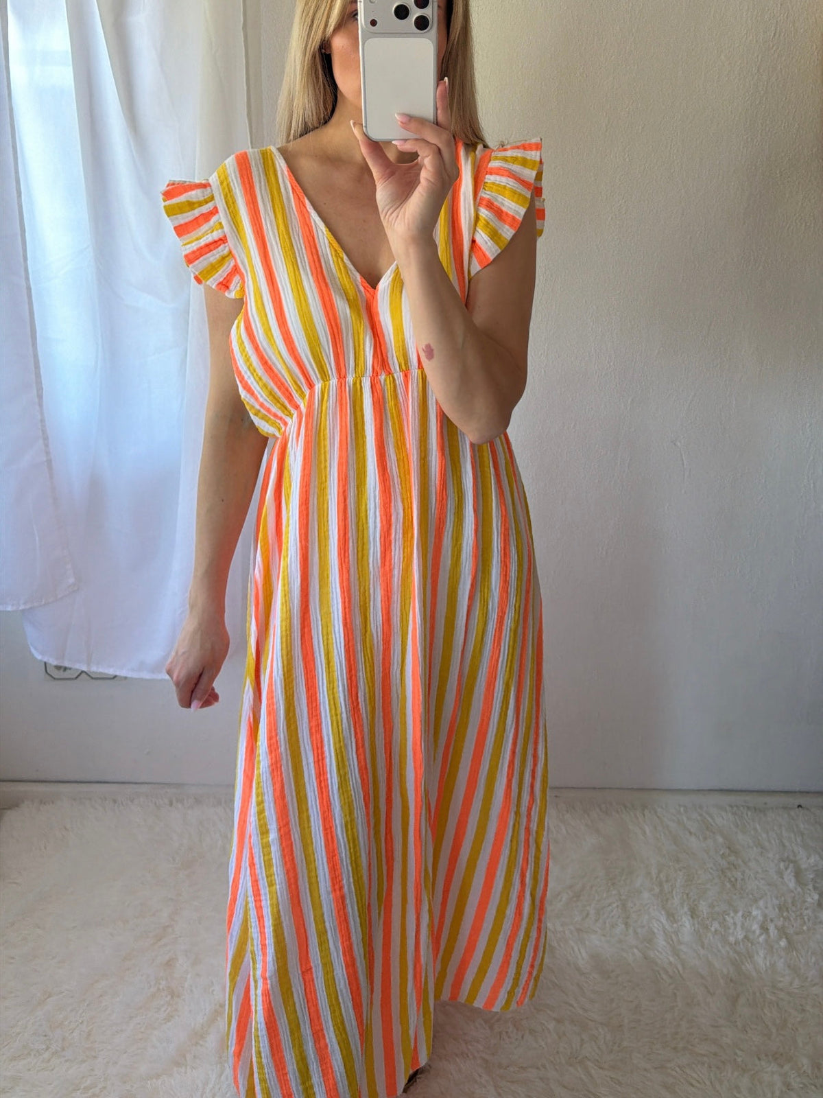 Vestido Maxi Rayas Jimena