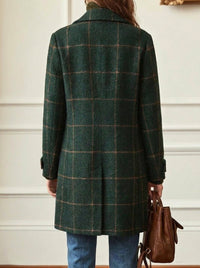 Abrigo de Tweed a Cuadros