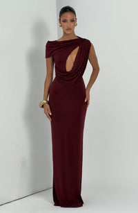 Vestido Maxi Plisado Alma Elvira