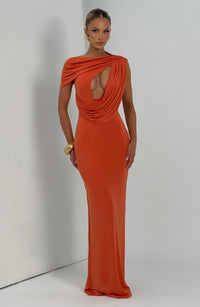 Vestido Maxi Plisado Alma Elvira