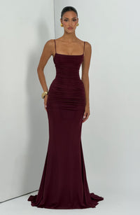 Vestido Maxi de Espalda Descubierta Celia