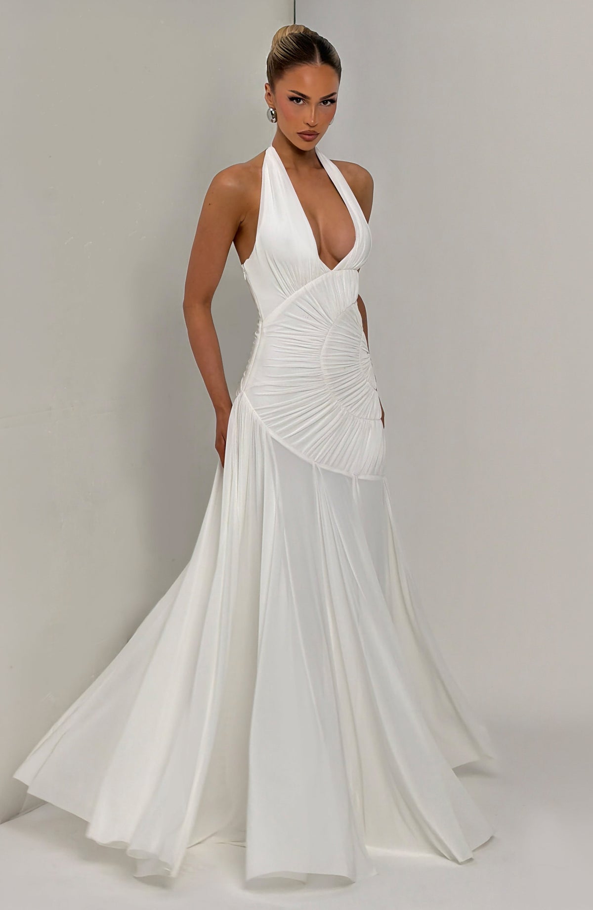Vestido Maxi Halter Carmen Ariana