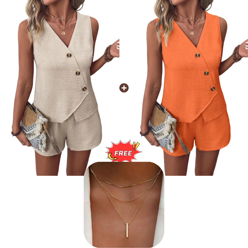 Conjunto Top y Shorts