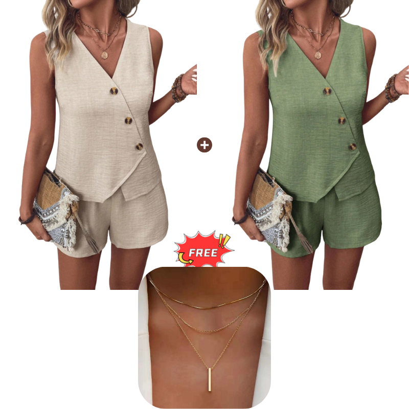 Conjunto Top y Shorts