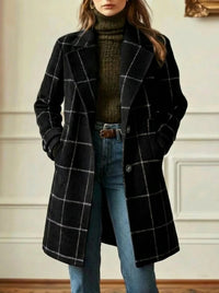 Abrigo de Tweed a Cuadros