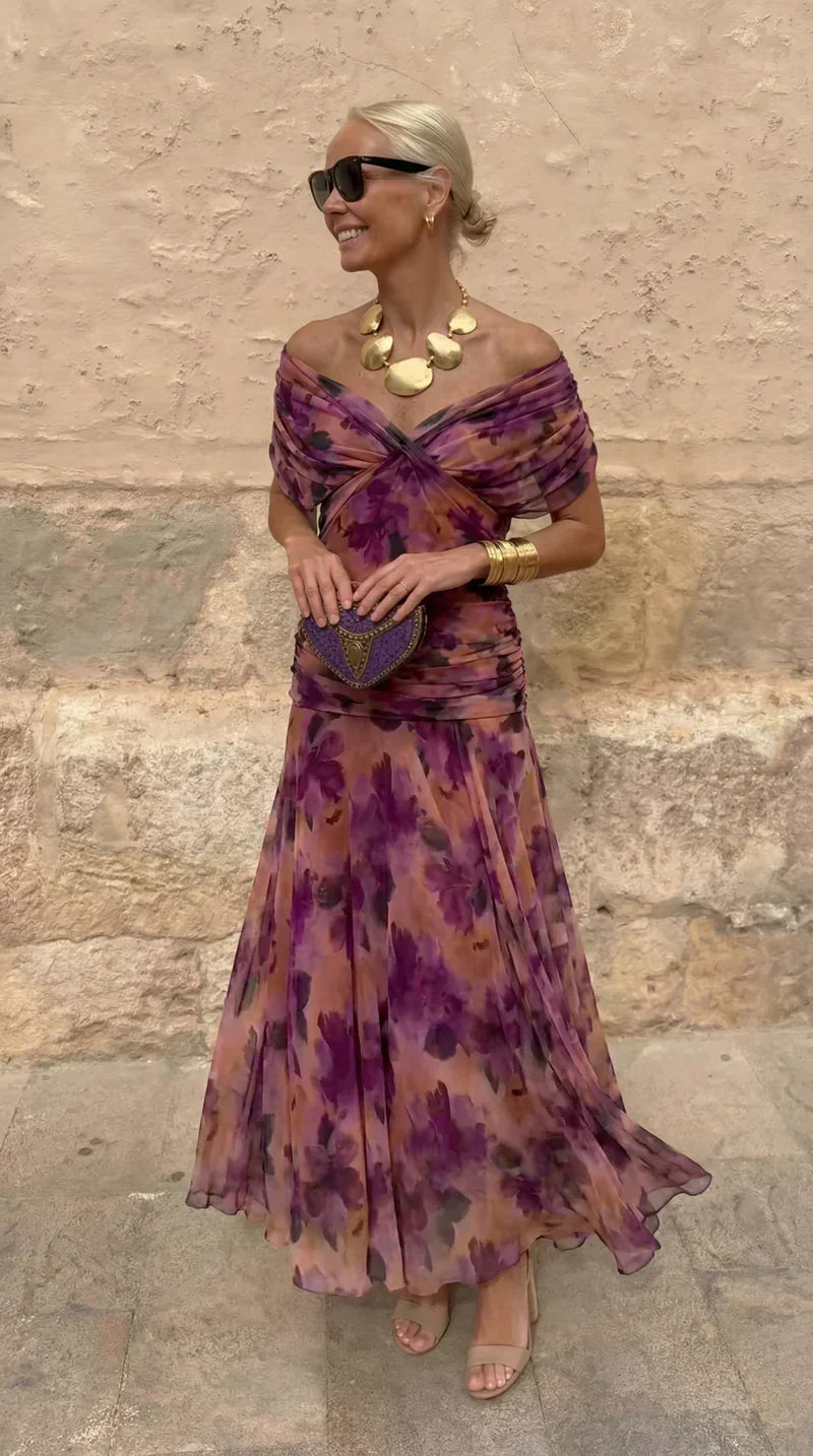 Vestido Largo Floral