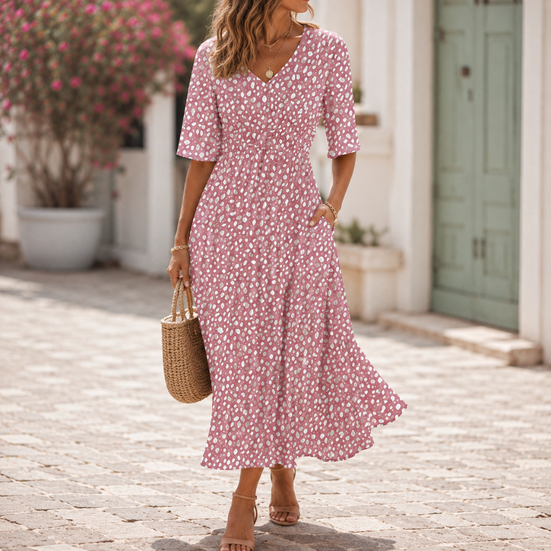 Vestido Midi Fluido