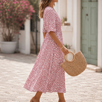 Vestido Midi Fluido