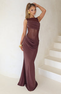 Vestido Maxi Plisado Sonia