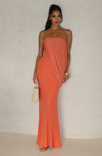 Vestido Maxi Palabra de Honor Daniela