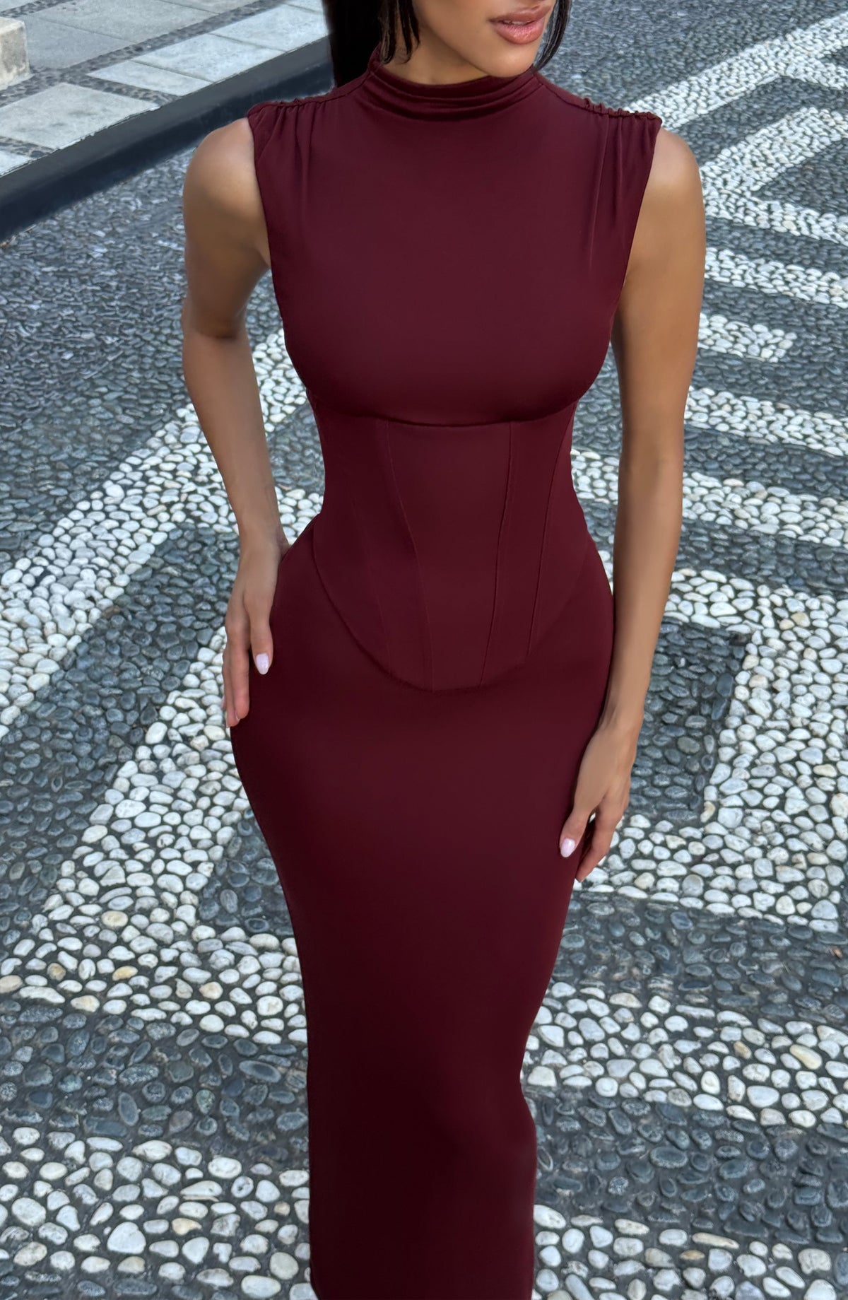 Vestido Maxi Corsé Lucia