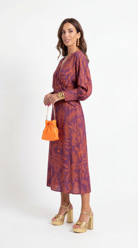 Vestido Midi Estampado