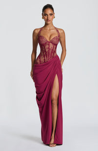 Vestido Maxi Corsé Ines