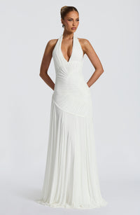 Vestido Maxi Halter Carmen Ariana