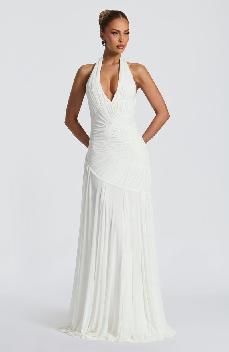 Vestido Maxi Halter Carmen Ariana