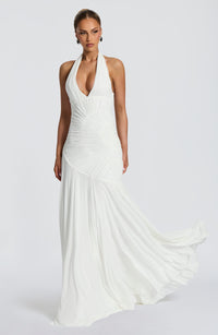 Vestido Maxi Halter Carmen Ariana