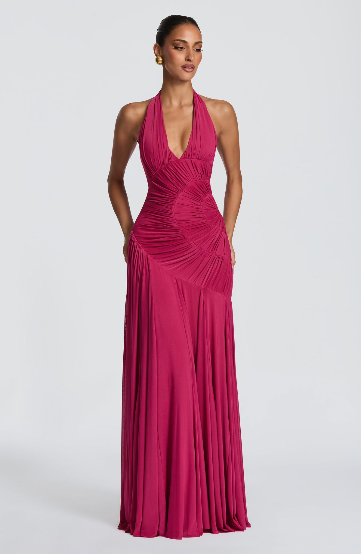 Vestido Maxi Halter Carmen Ariana
