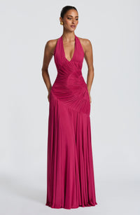 Vestido Maxi Halter Carmen Ariana