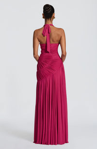Vestido Maxi Halter Carmen Ariana
