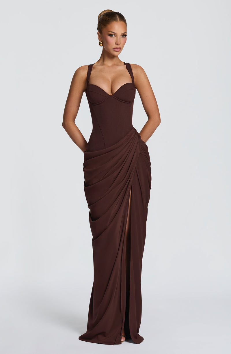 Vestido Maxi Corsé Celia