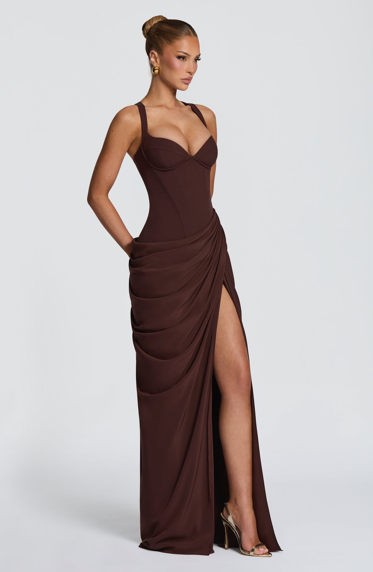 Vestido Maxi Corsé Amaia
