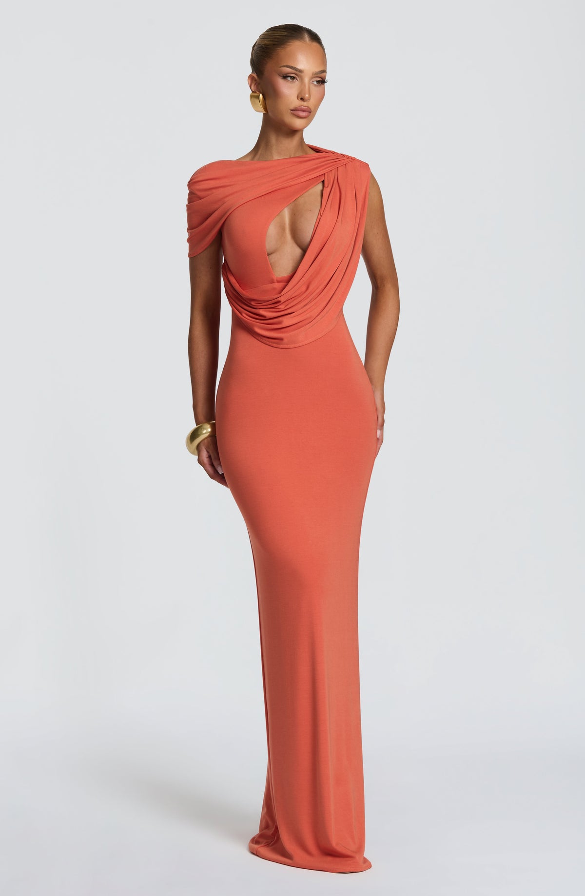 Vestido Maxi Plisado Alma Elvira