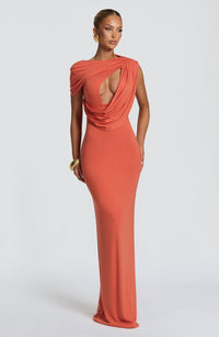 Vestido Maxi Plisado Alma Elvira