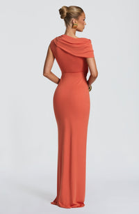 Vestido Maxi Plisado Alma Elvira