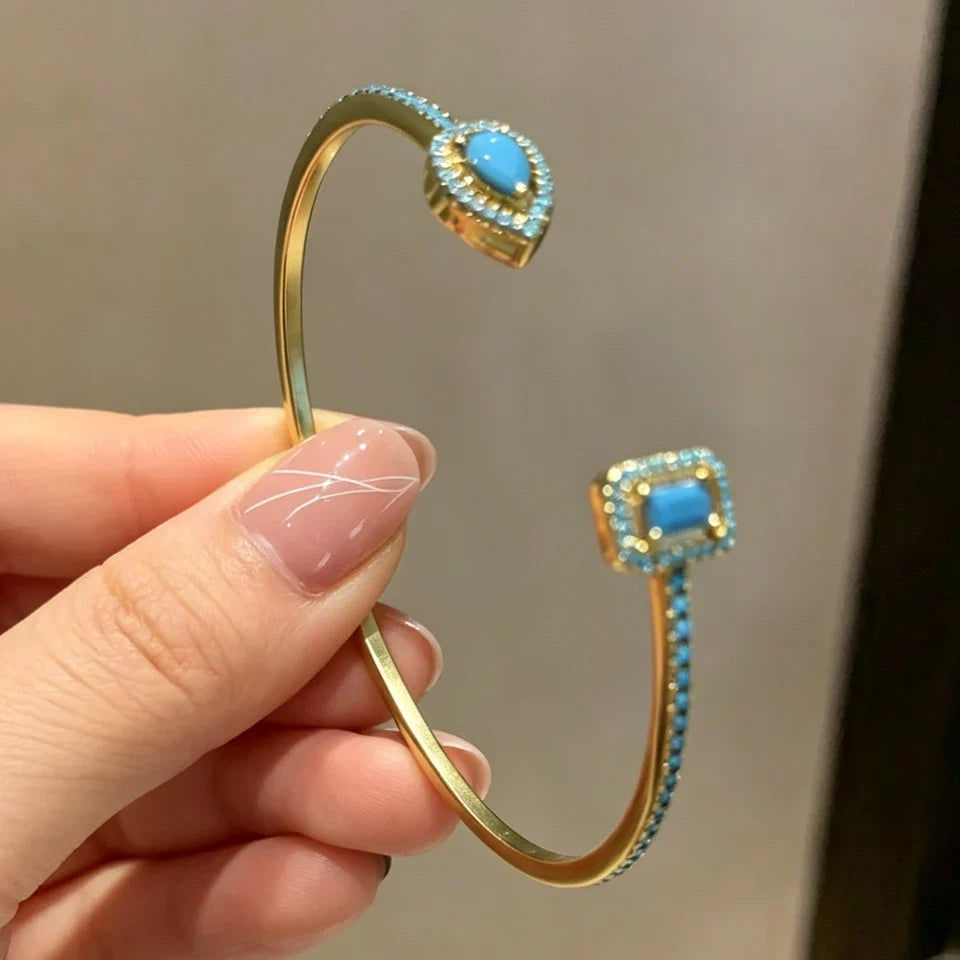 Pulsera Brazalete Rígido Geométrico