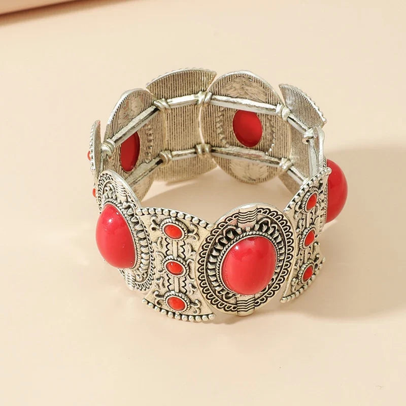 Pulsera Boho Vintage Turquesa
